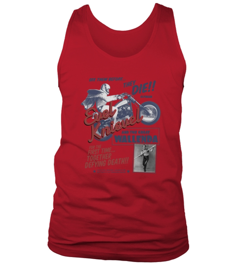 Evel Knievel and Wallenda Tank Top Unisex