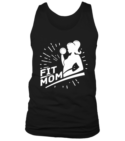 Fitness Mama Weightlifting Mother Gym Exercise Tank Top Unisex