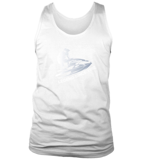 Jet ski vintage 1992 birthday 30 years Tank Top Unisex