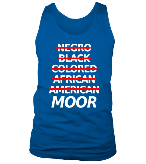 Moorish American Apparel &amp;amp;quot; Moor &amp;amp;quot; Tee Shirt - Official Tank Top Unisex