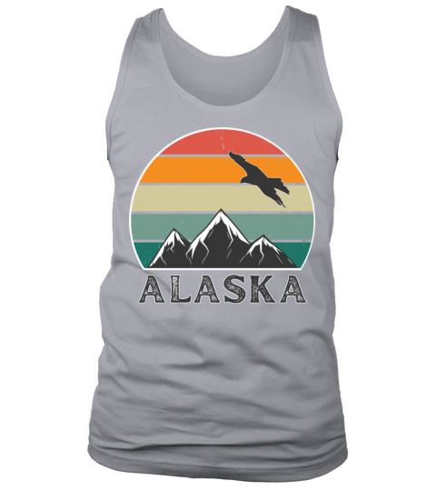 Retro Vintage Sunset Alaska Tank Top Unisex