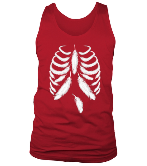 Rib Feathers funny shirts Tank Top Unisex