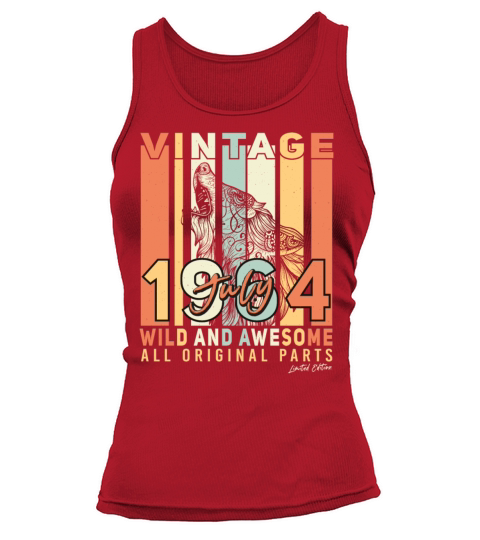 1964 July Vintage Tank top Woman