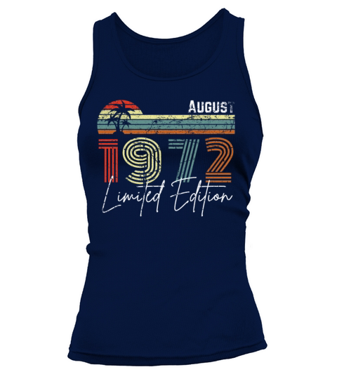40 Years August 1982 Vintage Limited Edition Tank top Woman