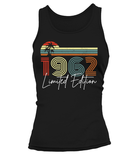 60 Years 1962 Vintage Limited Edition Tank top Woman