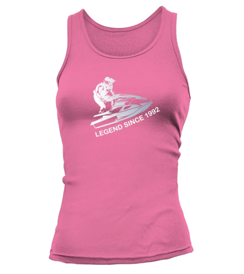 Jet ski vintage 1992 birthday 30 years Tank top Woman