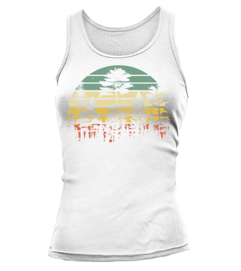 Vintage Retro Forest Tank top Woman