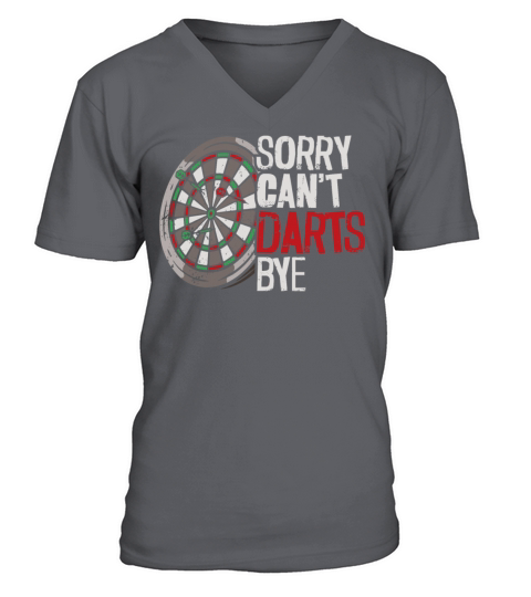 Darts Board Vintage Sorry CanT V-Neck T-shirt