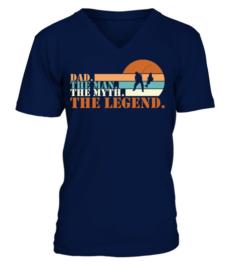 The Man The Myth The Legend Father Day V-Neck T-shirt