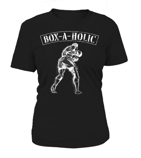 Boxing Vintage Box-A-Holic Women's T-Shirt