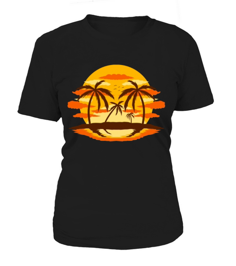 Summer Palm Beach Vintage Women's T-Shirt