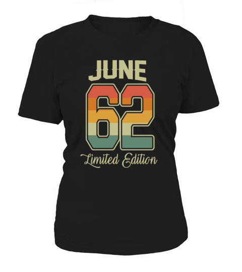 Vintage 60th Birthday June 1962 Sports Gift Women's T-Shirt