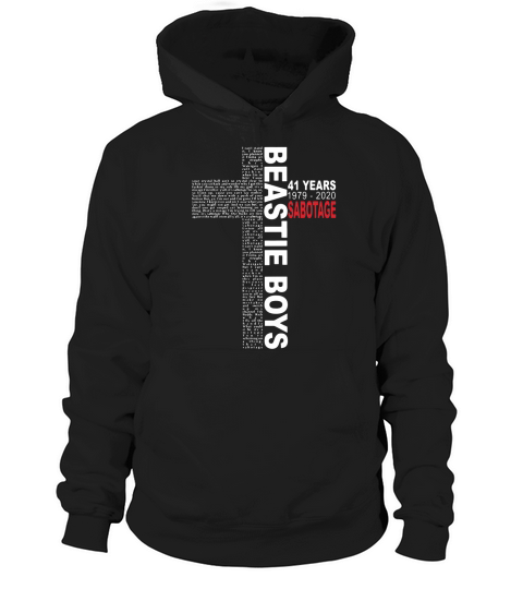 Cross Beastie Boys 41 years 1979-2020 Sabotage shirt Hoodie Unisex