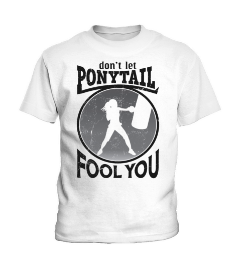 Boxing Girl Vintage DonT Let The Kids T-Shirt