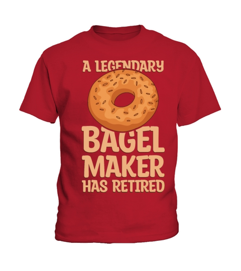 Everything Bagel Quote for a Retired Bagel Maker Kids T-Shirt