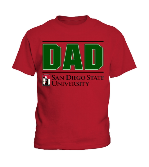 San Diego State University Proud Dad Parents Day 2020 Kids T-Shirt