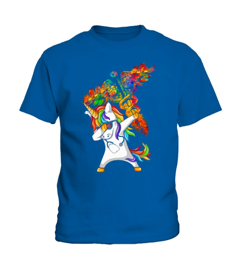 Unicorn Dabbing Nurse Shirt Kids T-Shirt