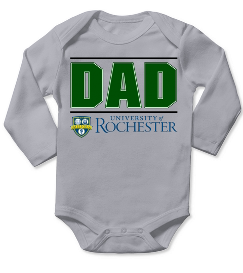 University Of Rochester Proud Dad Parents Day 2020 Long Sleeve Baby One-Piece