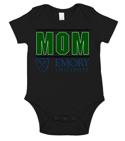 Emory University Proud Mom Parents Day 2020 Short Sleeve Baby One-Piece