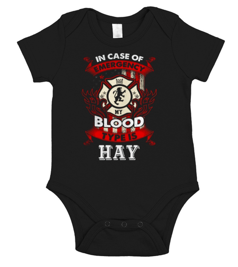 HAY Name shirt, HAY Funny Name, HAY Family Name Gifts T Shirt Short Sleeve Baby One-Piece
