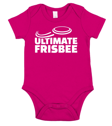 Ultimate Frisbee - Rabbit Skins Baby Onesie Short Sleeve Baby One-Piece