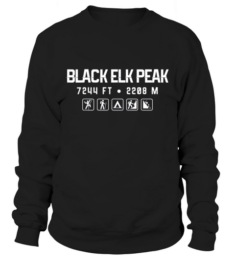 Black Elk Peak, South Dakota Mountain Shirt Sweatshirt Unisex