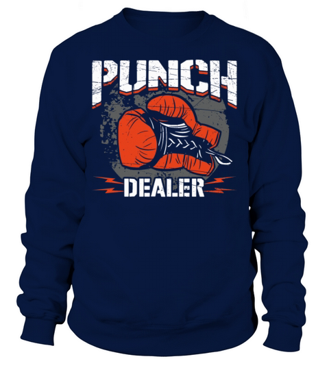 Boxing Gloves Vintage Punch Dealer Sweatshirt Unisex