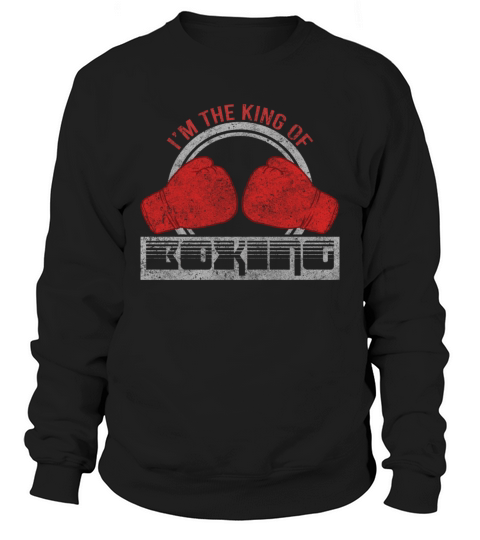 Boxing Punching Bag Ring Kickboxing Sweatshirt Unisex