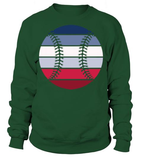 Retro Vintage Baseball Ball Sweatshirt Unisex