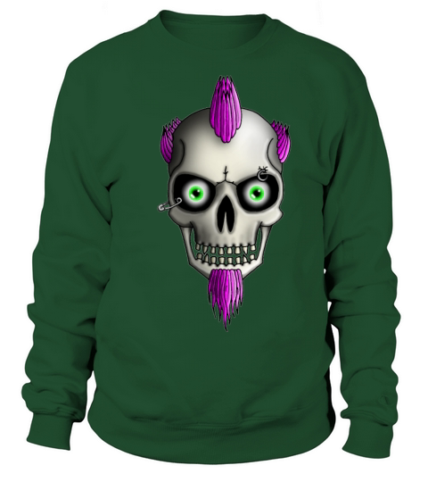 Skull Punk R6Z Sweatshirt Unisex