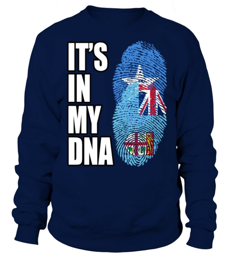 Somali And Fijian Vintage Heritage DNA Flag Sweatshirt Unisex