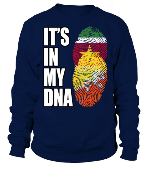 Surinamese And Bhutanese Vintage Heritage DNA Flag Sweatshirt Unisex