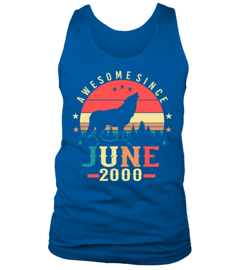 Birth Month June 2000 Tank Top Unisex