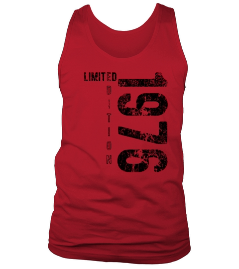Limited Edition 1976 birthday year 1976 gift Tank Top Unisex