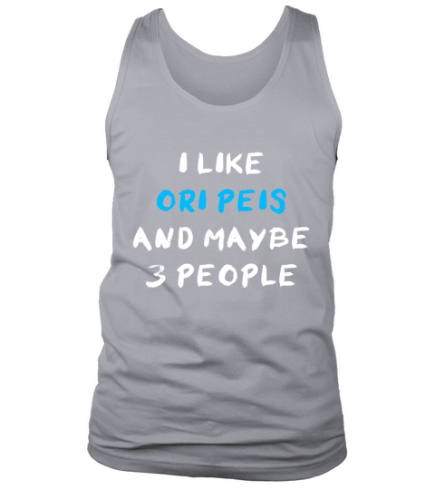 Ori Pei Funny Tank Top Unisex