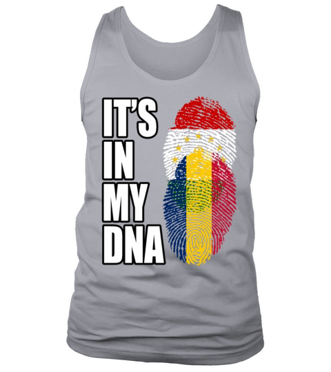 Tajikistani And Chadian Vintage Heritage DNA Flag Tank Top Unisex