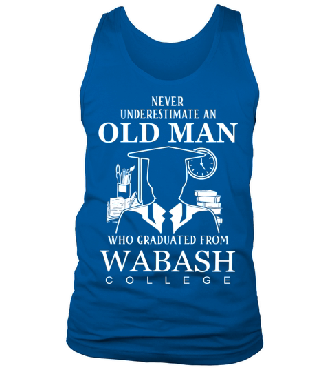 Wabash College Tank Top Unisex