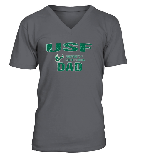 Champion Dad University Of South Florida University 2020 V-Neck T-shirt