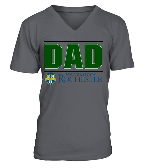 University Of Rochester Proud Dad Parents Day 2020 V-Neck T-shirt