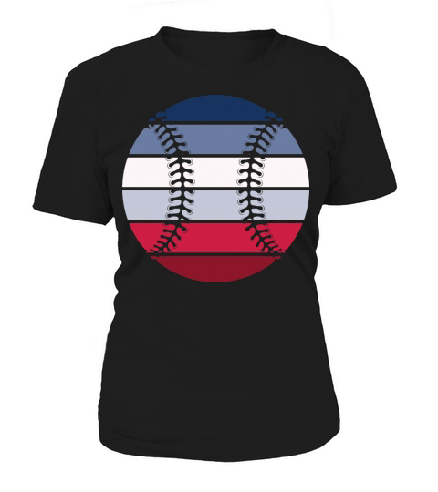 Retro Vintage Baseball Ball Women's T-Shirt