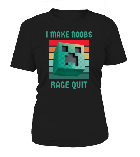 Retro vintage I make noobs rage quit Women's T-Shirt