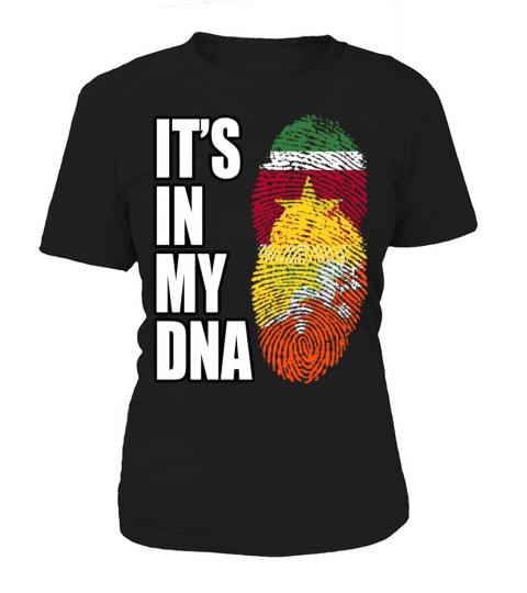 Surinamese And Bhutanese Vintage Heritage DNA Flag Women's T-Shirt