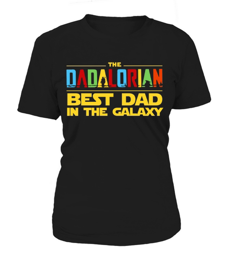 The Dadalorian best Dad in the Galaxy vintage shirtsh Women's T-Shirt