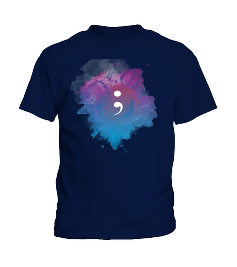 Semi Colon Project Peace Kids T-Shirt
