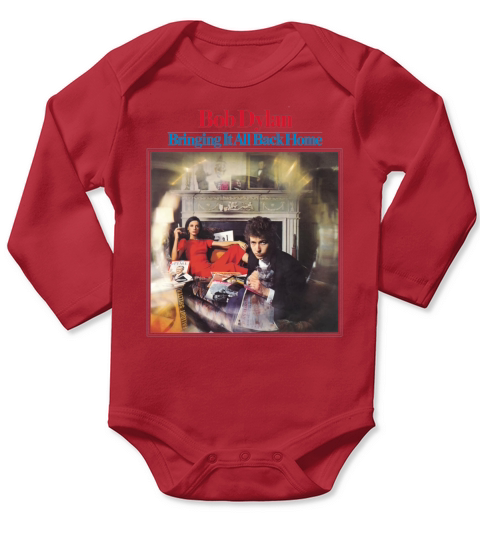 Bob Dylan  Bring It All Back Home album Tshirt Long Sleeve Baby One-Piece