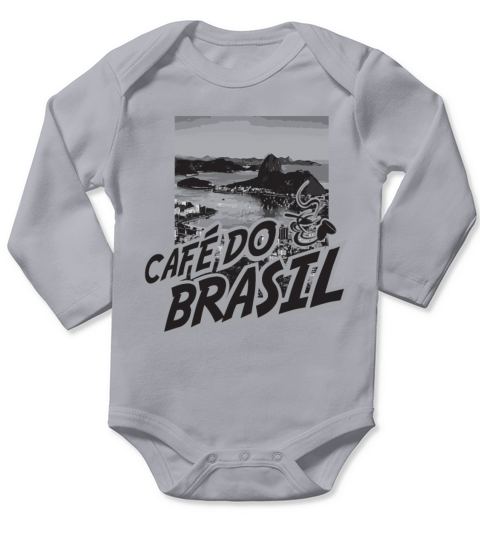 Brazil Long Sleeve Baby One-Piece