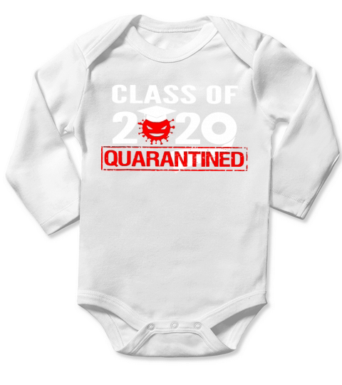 Class of 2020 Toilet Paper Quarantine T-Shirt Long Sleeve Baby One-Piece