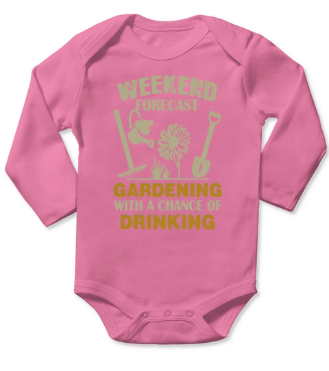 HORTICULTURE GARDENING T SHIRT Long Sleeve Baby One-Piece