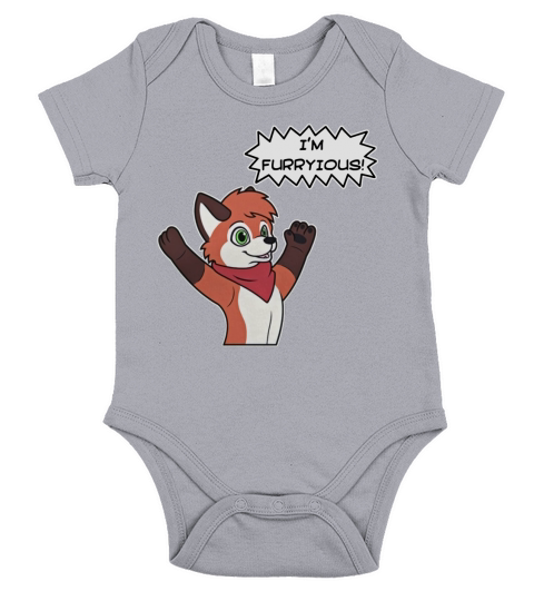 Fox Dad “g\I’M FURRYIOUS Long Sleeve Shirt Short Sleeve Baby One-Piece