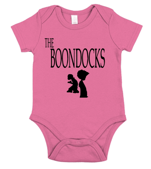 Simple The Boondocks Short Sleeve Baby One-Piece